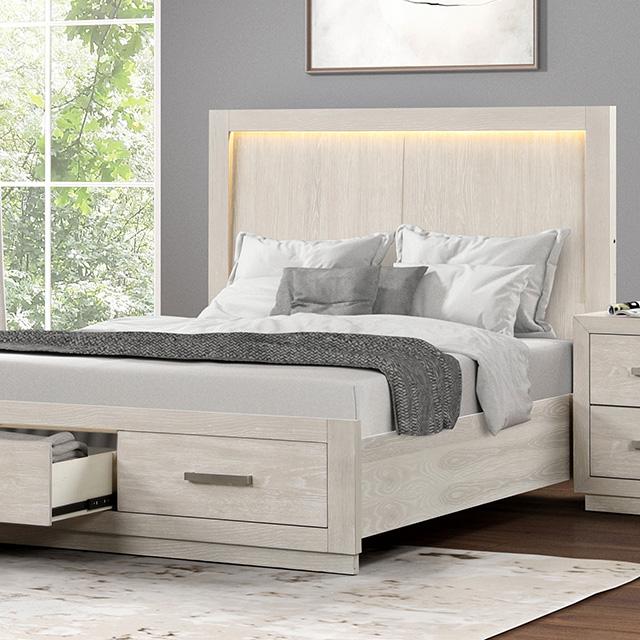 Wellingborough E.King & Queen Bed - LasVegasFurnitureOnline.com