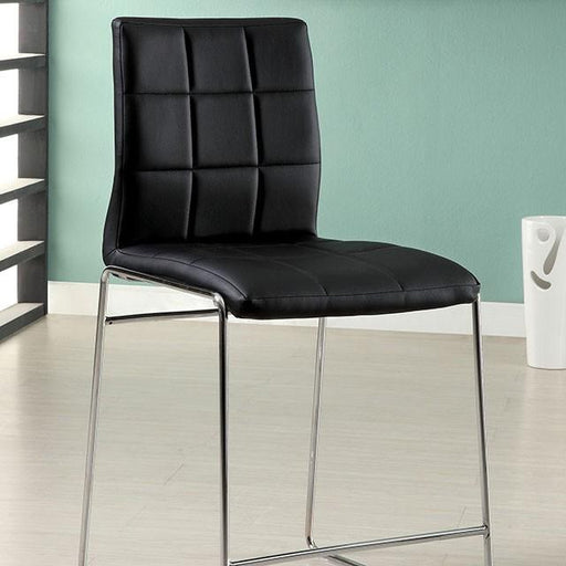 Kona II Black Counter Ht. Chair - LasVegasFurnitureOnline.com