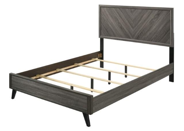 VAGAN Cal.King, E.King, & Queen Bed - LasVegasFurnitureOnline.com