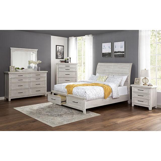 SHAWNETTE Cal.King & E.King Bed - LasVegasFurnitureOnline.com