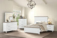 Pinetop Twin & Full Bed White & Blue - LasVegasFurnitureOnline.com