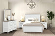 Pinetop Twin & Full Bed White & Blue - LasVegasFurnitureOnline.com