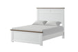 Pinetop Twin & Full Bed White & Blue - LasVegasFurnitureOnline.com