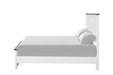 Pinetop Twin & Full Bed White & Blue - LasVegasFurnitureOnline.com