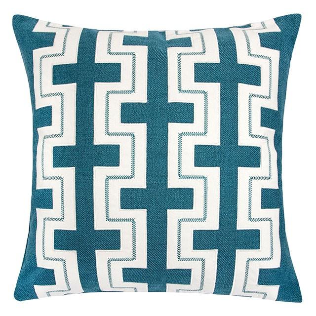 Kari Teal 20" X 20" Pillow, Turquoise