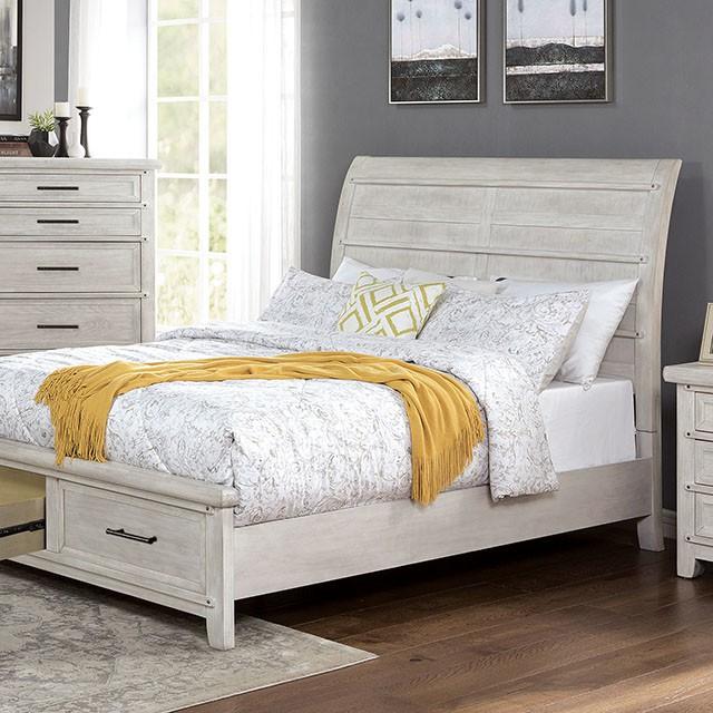 SHAWNETTE Cal.King & E.King Bed - LasVegasFurnitureOnline.com