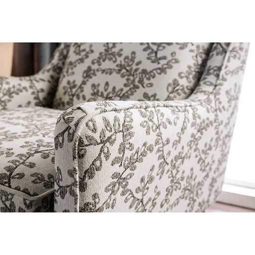 Dorset Ivory/Pattern Floral Chair - LasVegasFurnitureOnline.com