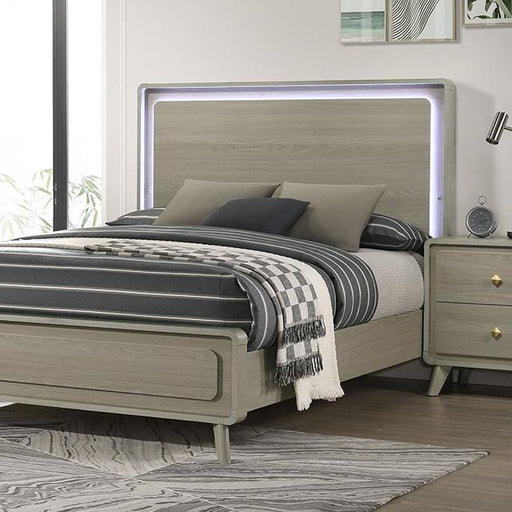Rainier E.King Bed - LasVegasFurnitureOnline.com