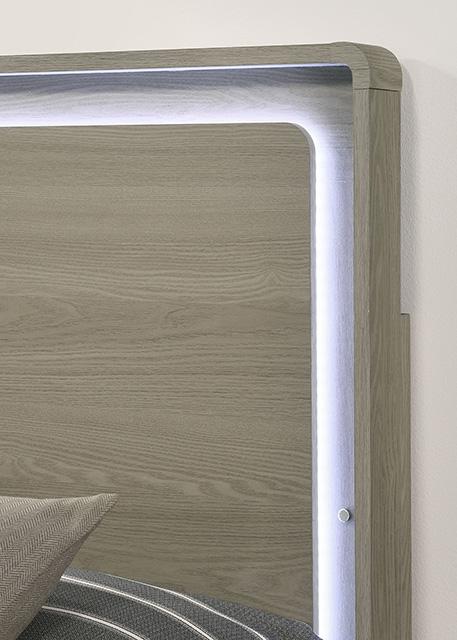 Rainier Queen Bedroom Set Gray - LasVegasFurnitureOnline.com