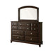 Litchville Brown Cherry Mirror - LasVegasFurnitureOnline.com