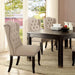 Sania I Antique Black 72" Dining Table - LasVegasFurnitureOnline.com