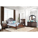 Mandura Cherry Queen Bed - LasVegasFurnitureOnline.com