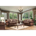 TABITHA Brown Chair, Brown - LasVegasFurnitureOnline.com