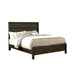 Rexburg Wire-Brushed Rustic Brown E.King & Full Bed - LasVegasFurnitureOnline.com