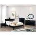 LENNART II Black Oval Mirror - LasVegasFurnitureOnline.com