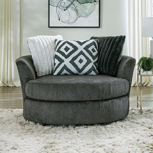 Loughlin Swivel Chair - LasVegasFurnitureOnline.com