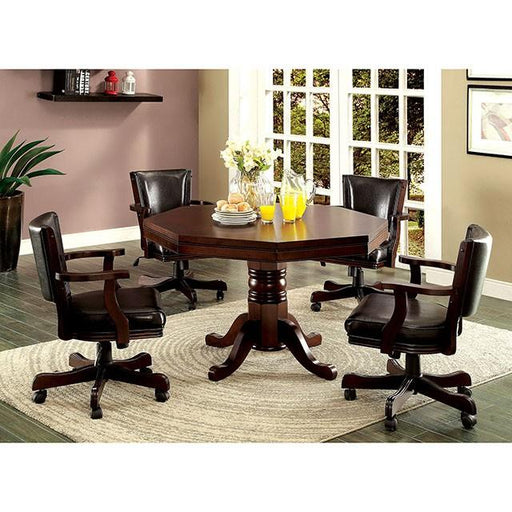 ROWAN Cherry Game Table - LasVegasFurnitureOnline.com