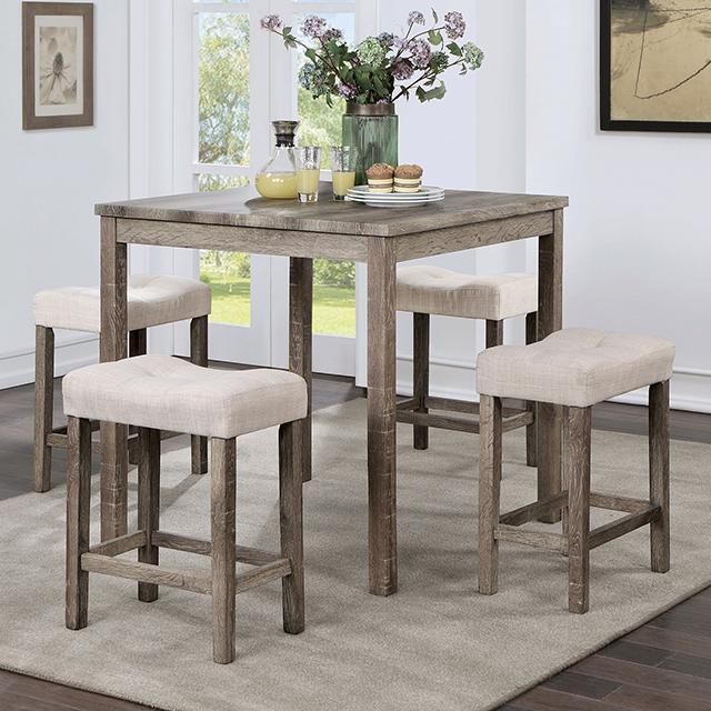 Torrean 5 Pc. Counter Ht. Set - LasVegasFurnitureOnline.com