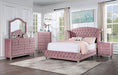 ZOHAR Dresser, Pink - LasVegasFurnitureOnline.com