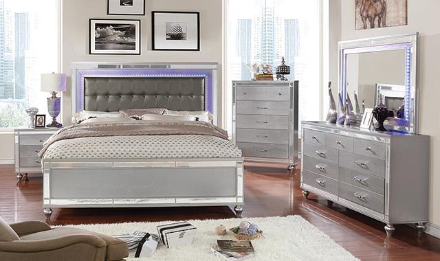 Brachium Silver Dresser - LasVegasFurnitureOnline.com