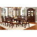 ELANA Brown Cherry Arm Chair (2/CTN) - LasVegasFurnitureOnline.com