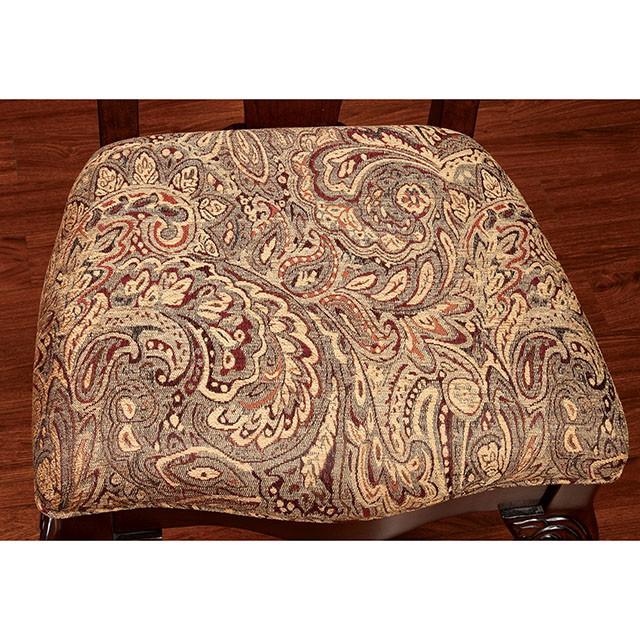 ELANA Brown Cherry Arm Chair (2/CTN) - LasVegasFurnitureOnline.com