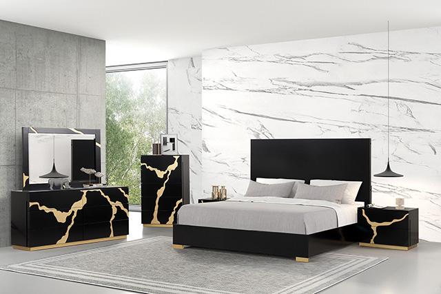 Goldsberg Bed - LasVegasFurnitureOnline.com