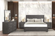 Crowthorne E.King & Queen Bed Grey & White - LasVegasFurnitureOnline.com