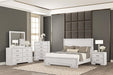 Basilone E.King Bed - LasVegasFurnitureOnline.com