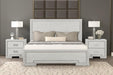 Basilone E.King Bed - LasVegasFurnitureOnline.com