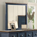 Pinetop Mirror Blue - LasVegasFurnitureOnline.com