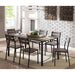 Westport 5 & 7 Piece Dining Table Set - LasVegasFurnitureOnline.com