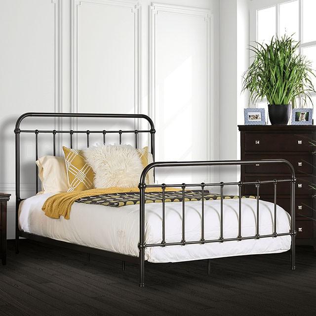 IRIA Dark Bronze Cal.King - LasVegasFurnitureOnline.com