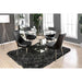 Izzy Silver/Black Side Chair, Black (2/CTN) - LasVegasFurnitureOnline.com