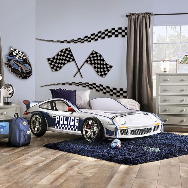 Poe Twin Bed - LasVegasFurnitureOnline.com