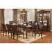Sylvana Brown Cherry/Espresso Arm Chair (2/CTN) - LasVegasFurnitureOnline.com