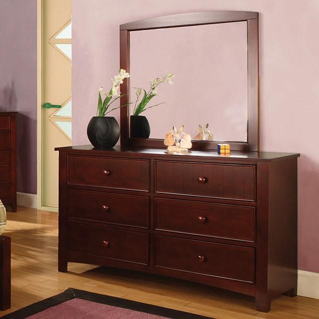 Omnus Cherry Mirror - LasVegasFurnitureOnline.com