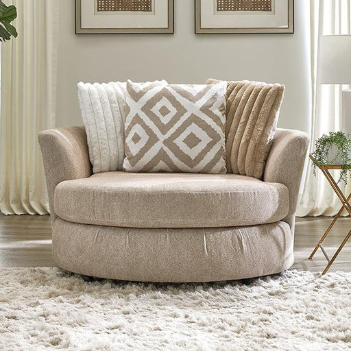 Loughlin Swivel Chair - LasVegasFurnitureOnline.com