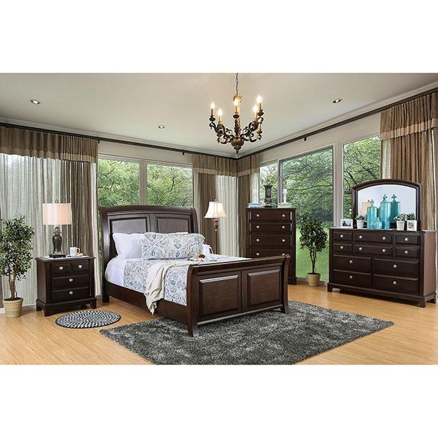 Litchville Brown Cherry Chest - LasVegasFurnitureOnline.com