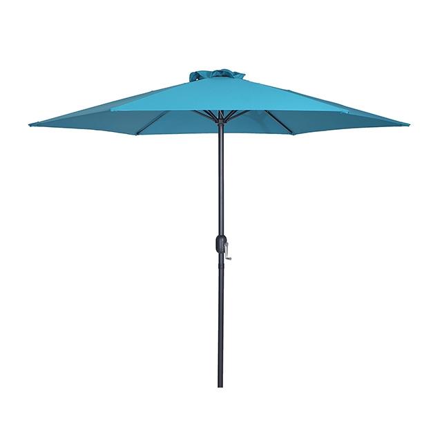 Lali 9 Ft Outdoor Umbrella + 21" Round Base - LasVegasFurnitureOnline.com