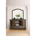 Persephone Rustic Natural Tone Mirror - LasVegasFurnitureOnline.com