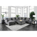 Kaylee Gray U-Shaped Sectional - LasVegasFurnitureOnline.com