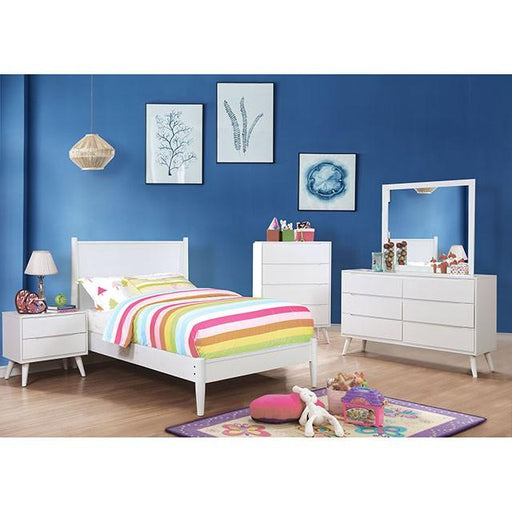 LENNART II White Mirror - LasVegasFurnitureOnline.com