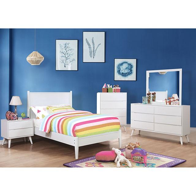 LENNART II White Dresser - LasVegasFurnitureOnline.com
