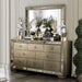 LORAINE Champagne Mirror - LasVegasFurnitureOnline.com