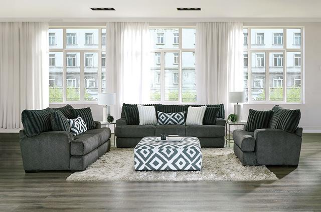 Loughton Ottoman - LasVegasFurnitureOnline.com
