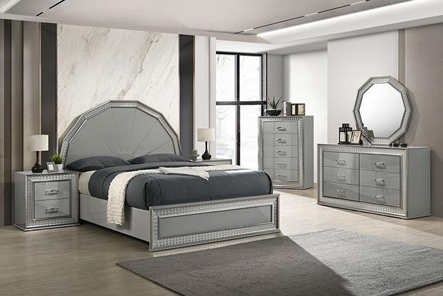 Cassiopeia Decagon Mirror - LasVegasFurnitureOnline.com