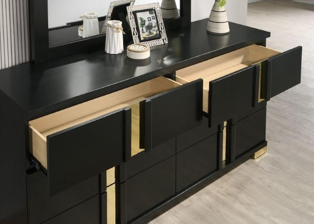 Lillestrom E.King, Queen, Full, & Full Bed Black & White - LasVegasFurnitureOnline.com