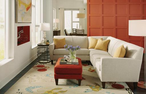 Flexsteel Halo Chairside Table in Silver - LasVegasFurnitureOnline.com