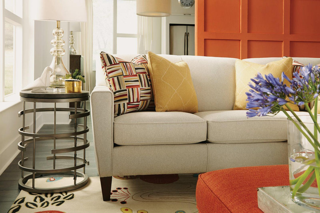 Flexsteel Halo Chairside Table in Silver - LasVegasFurnitureOnline.com